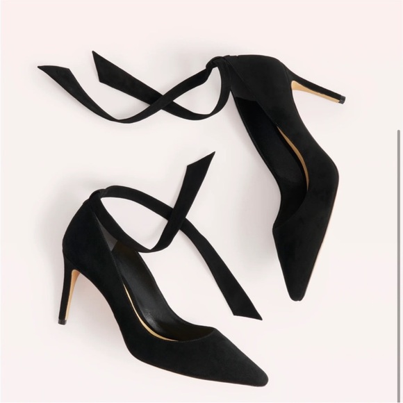 NEW Alexandre Birman Clarita 85 Suede Pump, Black, Size 7 - Picture 2 of 7